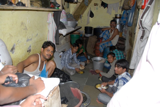 inside a home on dharavi tour
